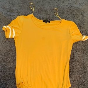 Sporty bodysuit- yellow